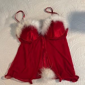 Red Babydoll 36D